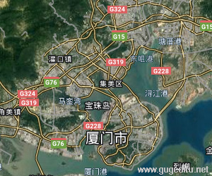 廈門市衛(wèi)星地圖