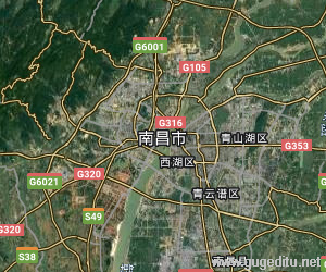 南昌市衛星地圖