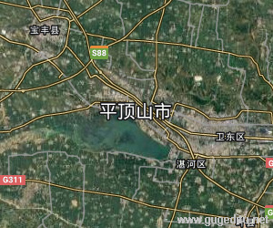 平頂山市衛星地圖