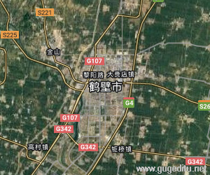 鶴壁市衛(wèi)星地圖
