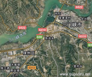 三門峽市衛(wèi)星地圖