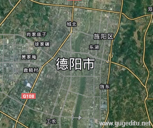 瀘州市衛星地圖