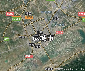 運城市衛星地圖