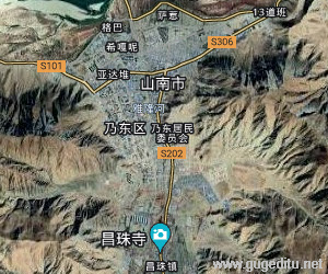 山南地區(qū)衛(wèi)星地圖