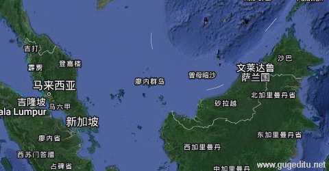 馬來西亞衛星地圖