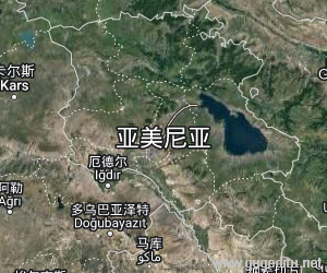 亞美尼亞衛(wèi)星地圖