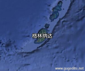 格林納達(dá)衛(wèi)星地圖