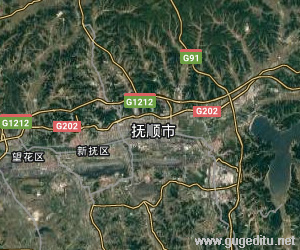 撫順市衛(wèi)星地圖