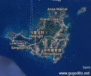 圣馬丁衛星地圖