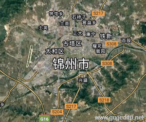 錦州市衛星地圖