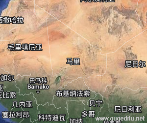 馬里衛星地圖