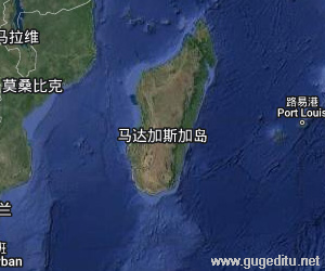 馬達加斯加衛星地圖