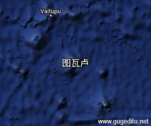 圖瓦盧衛星地圖