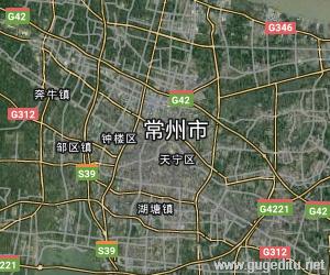常州市衛(wèi)星地圖