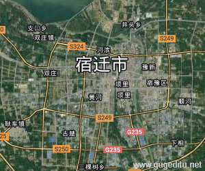 宿遷市衛(wèi)星地圖